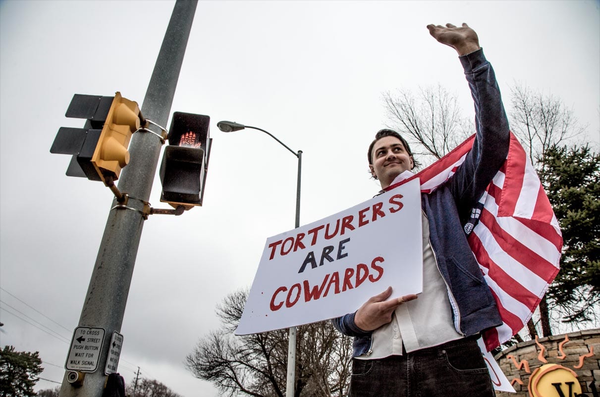 Iowa Anti-Torture Vigil - Part 2