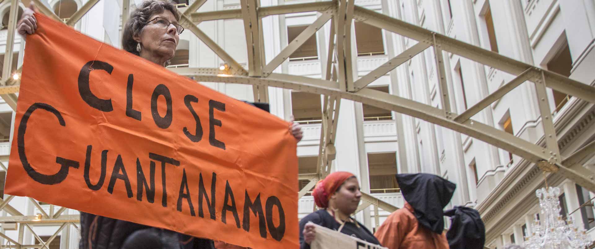 Anti-Torture Activists Occupy Trump Hotel